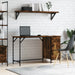 Birou, stejar fumuriu, 131x48x75 cm, lemn prelucrat - WALTI WALTI