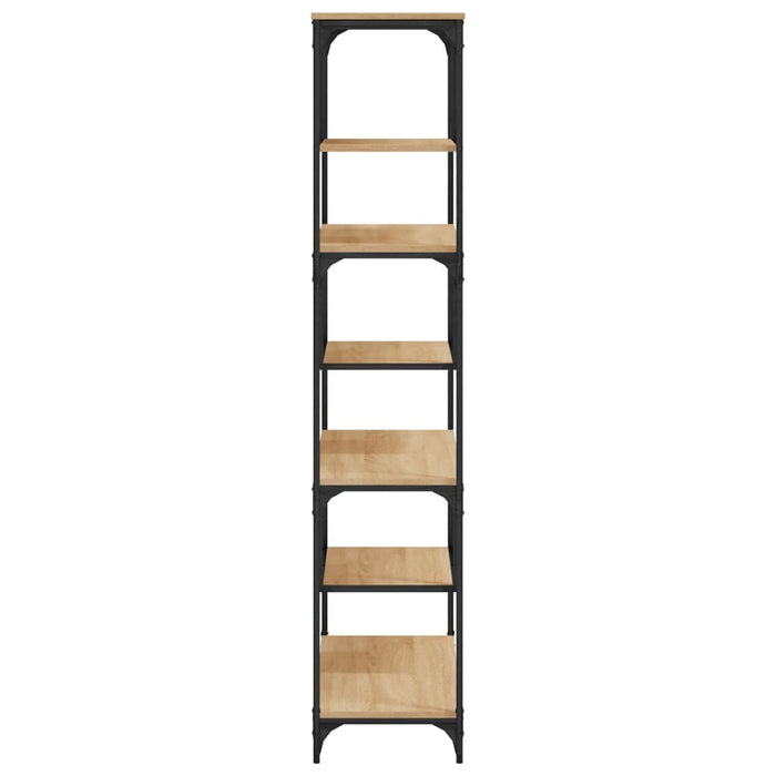 Bibliotecă, stejar sonoma, 81x36x176 cm, lemn compozit - WALTI WALTI