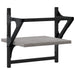 Rafturi de perete cu bare, 2 buc., gri sonoma, 30x25x30 cm - WALTI WALTI