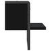 Raft de perete cu bare, negru, 30x25x30 cm - WALTI WALTI