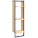 Raft cu 3 niveluri stejar sonoma, 30x25x100 cm, lemn prelucrat - WALTI WALTI