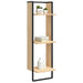 Raft cu 3 niveluri stejar sonoma, 30x25x100 cm, lemn prelucrat - WALTI WALTI