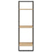 Raft cu 3 niveluri stejar sonoma, 30x25x100 cm, lemn prelucrat - WALTI WALTI