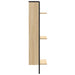 Raft cu 3 niveluri stejar sonoma, 30x25x100 cm, lemn prelucrat - WALTI WALTI