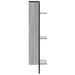 Raft cu 3 niveluri, gri sonoma, 30x25x100 cm, lemn prelucrat - WALTI WALTI