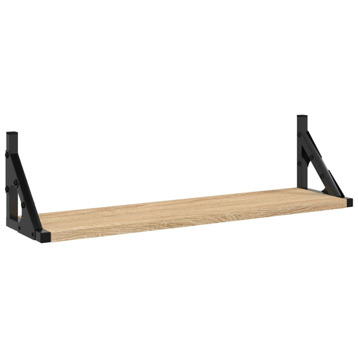 Rafturi de perete, 2 buc., stejar sonoma, 60x15x15,5 cm - WALTI WALTI