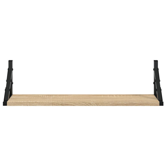 Rafturi de perete, 2 buc., stejar sonoma, 60x15x15,5 cm - WALTI WALTI