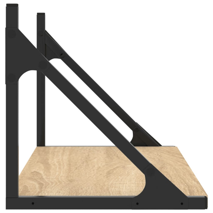 Dulapuri de perete, 2 buc., stejar sonoma, 60x25x25,5 cm, lemn - WALTI WALTI