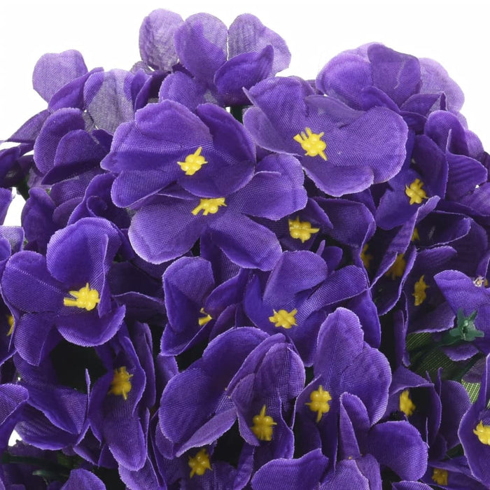 Ghirlande de flori de Crăciun, 3 buc., violet închis, 250 cm - WALTI WALTI