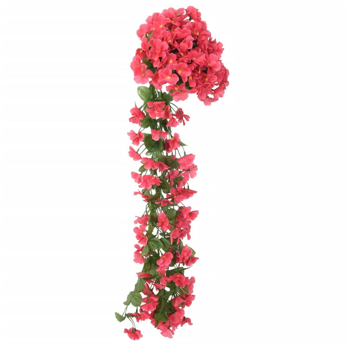 Ghirlande de flori de Crăciun, 3 buc., roze, 85 cm - WALTI WALTI