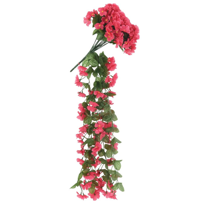 Ghirlande de flori de Crăciun, 3 buc., roze, 85 cm - WALTI WALTI