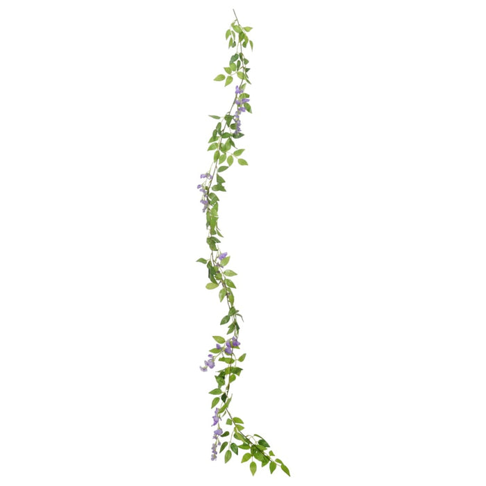 Ghirlande de flori de Crăciun, 6 buc., violet, 200 cm - WALTI WALTI