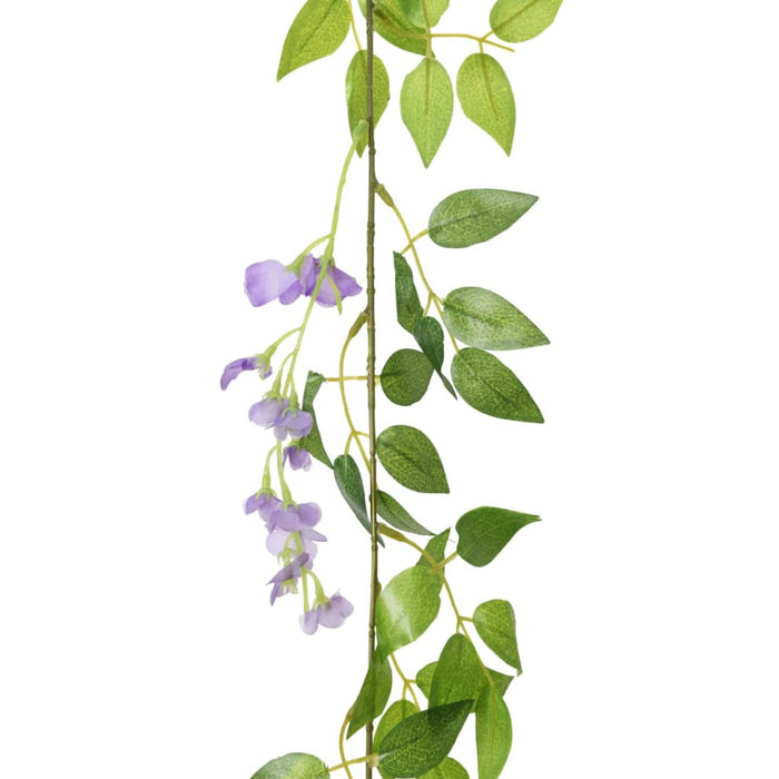 Ghirlande de flori de Crăciun, 6 buc., violet, 200 cm - WALTI WALTI