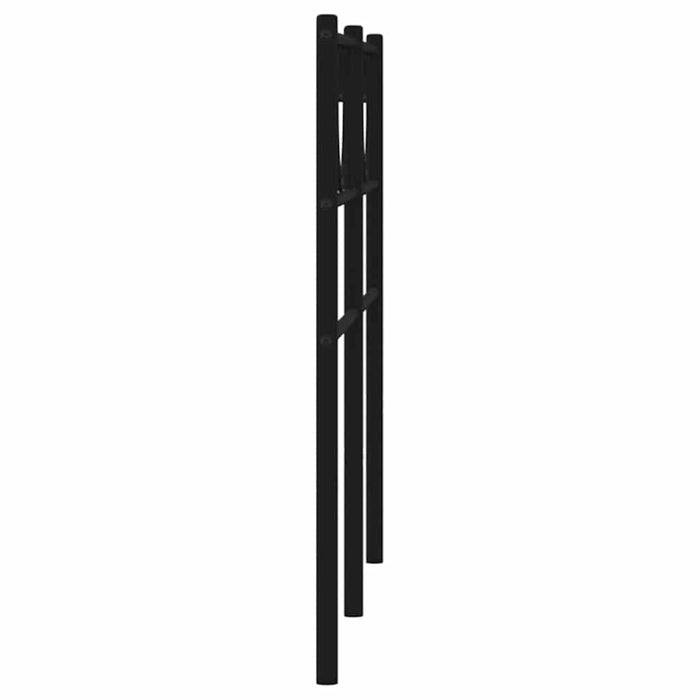 Tăblie de pat de schimb metalică, negru, 150 cm WALTI