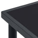 Set mobilier de grădină, 5 piese, negru, oțel și textilenă - WALTI WALTI