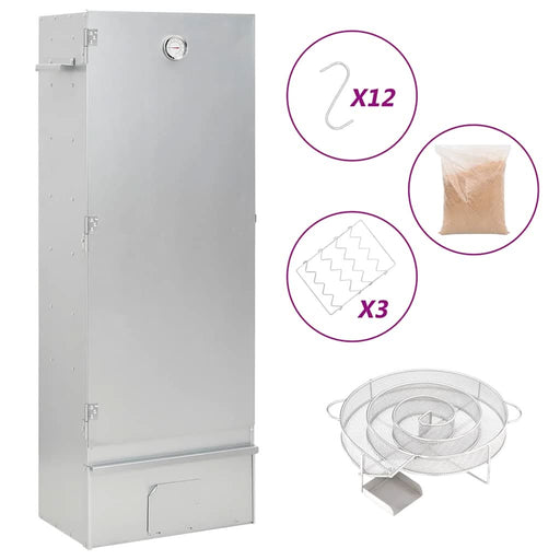 Afumătoare cuptor/grătar, generator fum rece, oțel galvanizat - WALTI WALTI