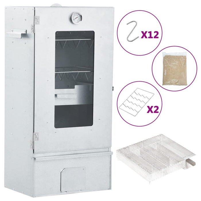 Afumătoare cuptor/grătar, generator fum rece, oțel galvanizat - WALTI WALTI