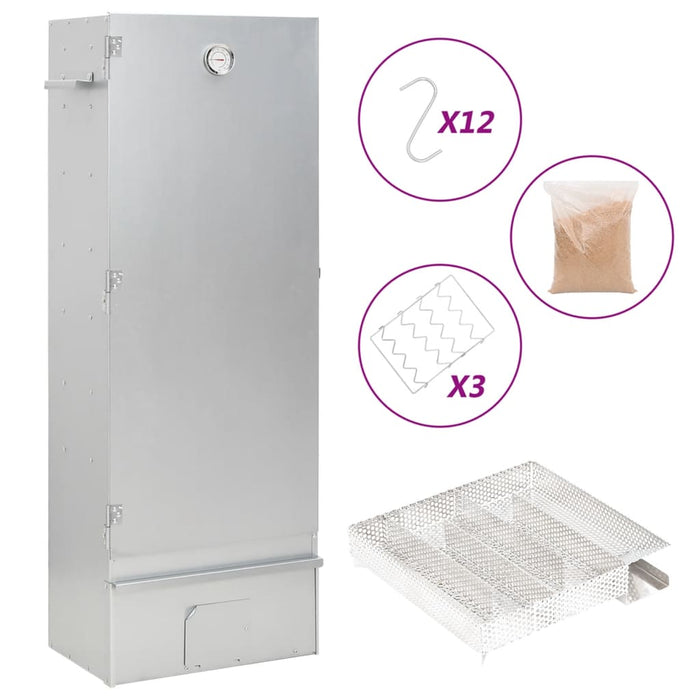 Afumătoare cuptor/grătar, generator fum rece, oțel galvanizat - WALTI WALTI