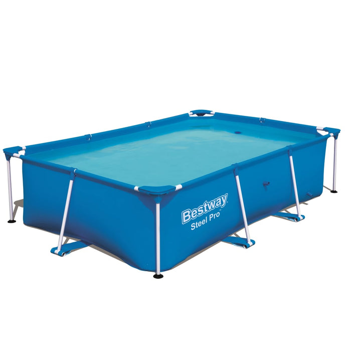 Bestway Piscină Steel Pro, 259 x 170 x 61 cm, cadru din oțel, 56403 - WALTI