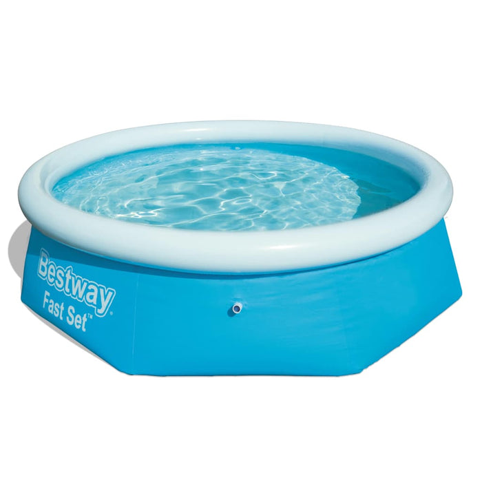 Bestway Piscină gonflabilă Fast Set, 244x66 cm, rotundă, 57265 - WALTI