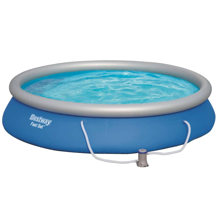 Bestway Set piscină Fast Set, 457 x 84 cm, 57313 - WALTI