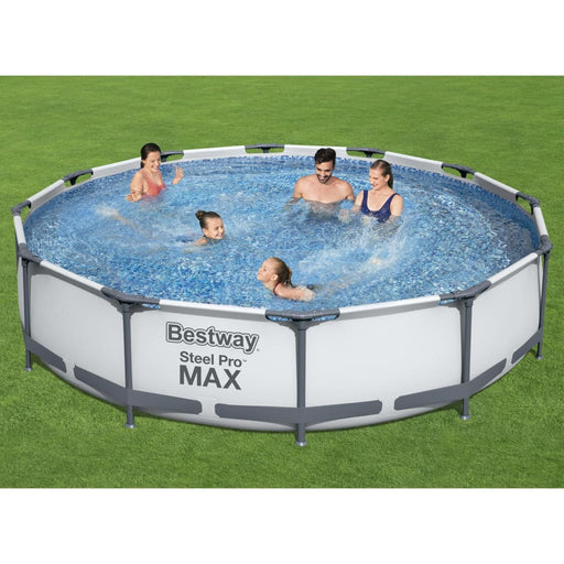 Bestway Set de piscină Steel Pro MAX, 366 x 76 cm - WALTI