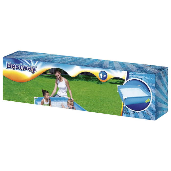 Bestway Piscină My First Frame Pool, 122x122x30,5 cm - WALTI