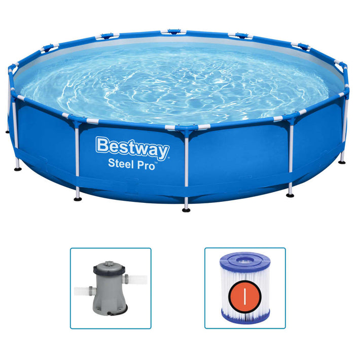 Bestway Piscină cu cadru Steel Pro, 366 x 76 cm - WALTI WALTI