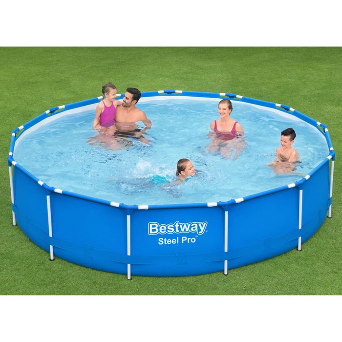 Bestway Piscină cu cadru Steel Pro, 396x84 cm - WALTI