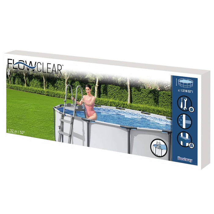 Bestway Scară de siguranță piscină cu 4 trepte Flowclear, 132 cm - WALTI WALTI