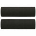 Canapea cu 2 locuri cu pernuțe, negru, 120 cm, textil - WALTI WALTI