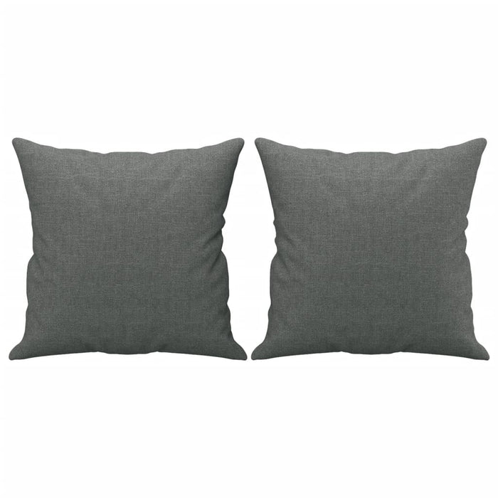 Canapea cu 3 locuri cu pernuțe, gri închis, 180 cm, textil - WALTI WALTI