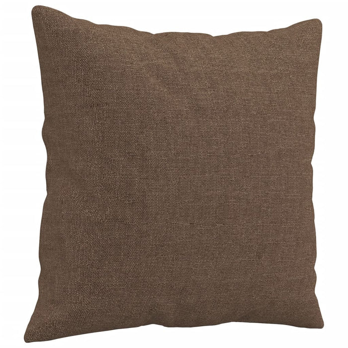 Canapea cu 3 locuri cu pernuțe, maro, 180 cm, textil WALTI