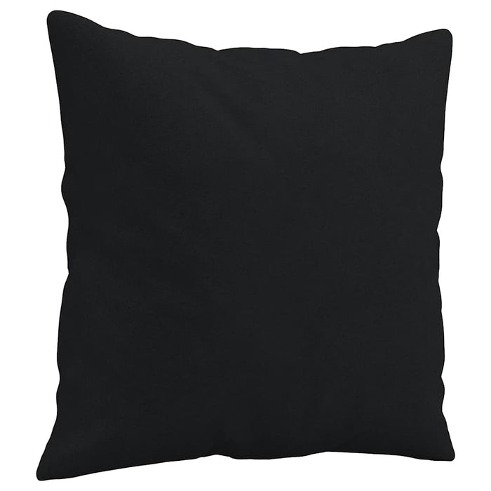 Canapea cu 2 locuri, cu perne, negru, 120 cm, microfibră - WALTI WALTI