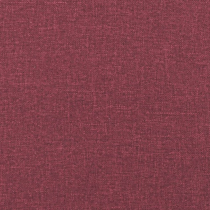 Fotoliu canapea cu taburet, roșu vin, 60 cm, material textil - WALTI WALTI