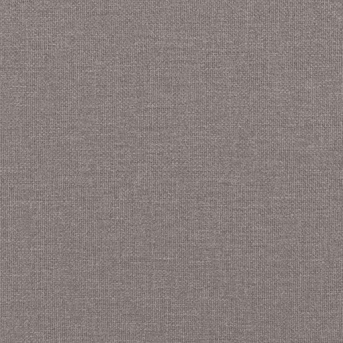 Canapea cu 3 locuri și taburet, taupe, 180 cm, material textil - WALTI WALTI