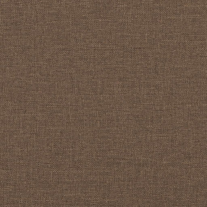Fotoliu canapea cu taburet, maro, 60 cm, material textil - WALTI WALTI