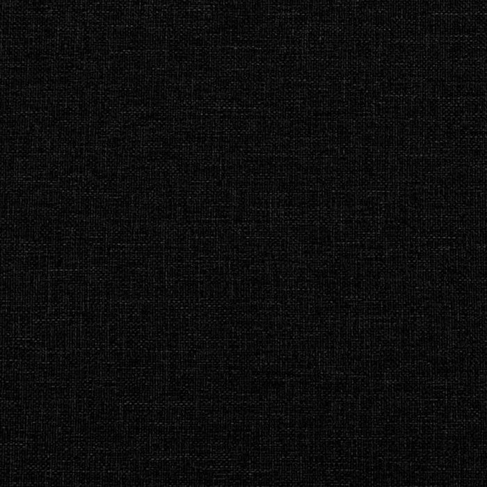 Fotoliu canapea cu taburet, negru, 60 cm, material textil - WALTI WALTI