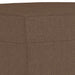 Fotoliu canapea cu taburet, maro, 60 cm, material textil - WALTI WALTI