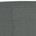Canapea cu 3 locuri și taburet, gri închis, 180 cm, textil - WALTI WALTI