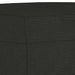 Canapea cu 3 locuri cu taburet, negru, 180 cm, material textil - WALTI WALTI
