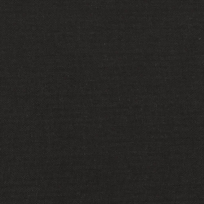 Canapea cu 3 locuri cu taburet, negru, 180 cm, material textil - WALTI WALTI