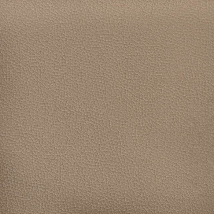 Fotoliu canapea cu taburet, cappuccino, 60 cm, piele ecologică - WALTI WALTI