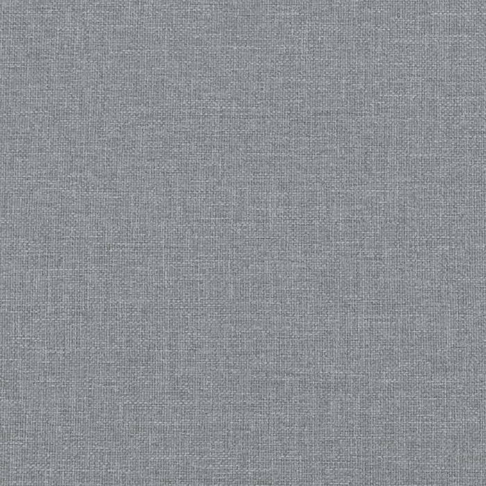 Set de canapele cu perne, 2 piese, gri deschis, textil - WALTI WALTI