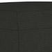 Set de canapele cu perne, 3 piese, negru, textil - WALTI WALTI