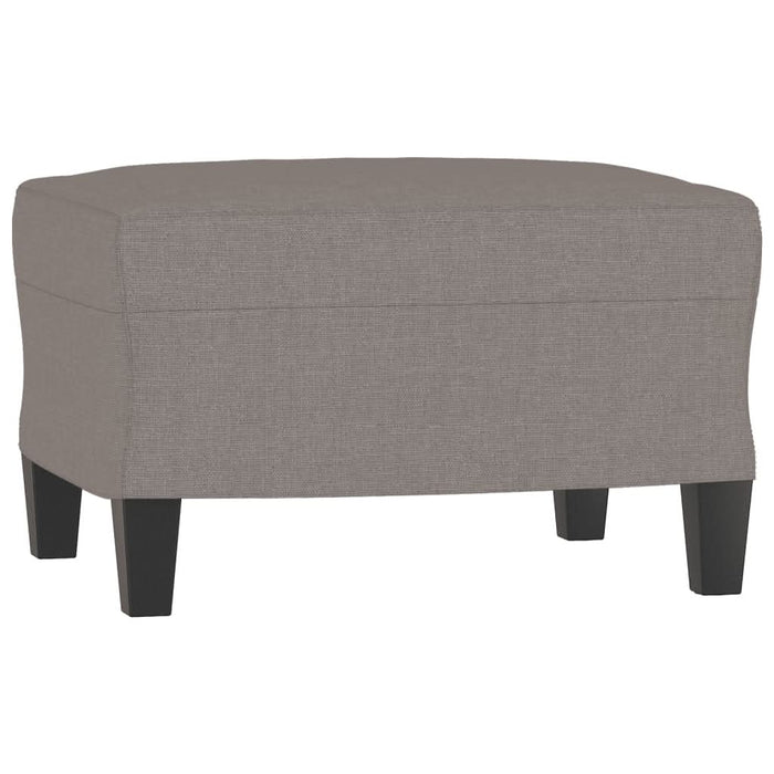 Set de canapea cu perne, 3 piese, gri taupe, material textil - WALTI WALTI