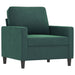 Set de canapele cu perne, 4 piese, verde închis, catifea - WALTI WALTI