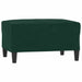 Set de canapele cu perne, 3 piese, verde închis, catifea - WALTI WALTI
