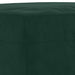Set de canapele cu perne, 3 piese, verde închis, catifea - WALTI WALTI