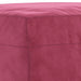Set canapea cu perne, 3 piese, roșu vin, catifea - WALTI WALTI